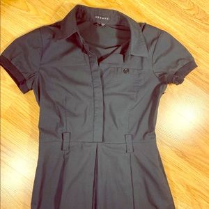 Women’s Theory Pleated Black Dress